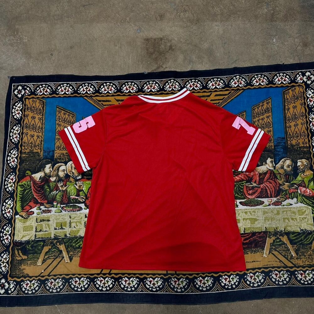Formula 1 jersey tshirt Size xxl red white jersey baggy oversized cars f1 racing - Picture 6 of 7